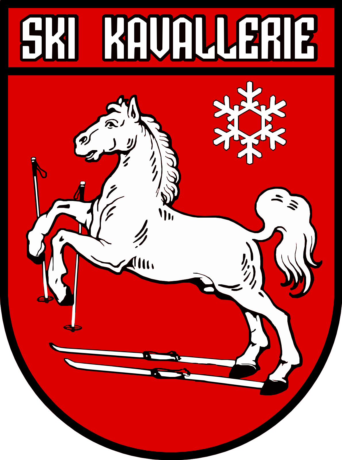 Ski-Kavallerie Coat of Arms